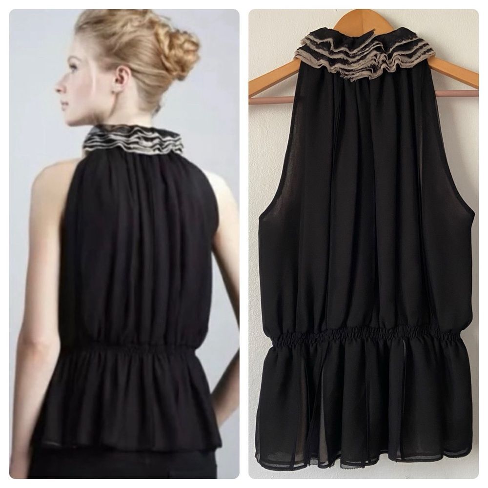 Robert Rodriguez Neiman Marcus for Target Ruffle Top - Picture 2 of 14